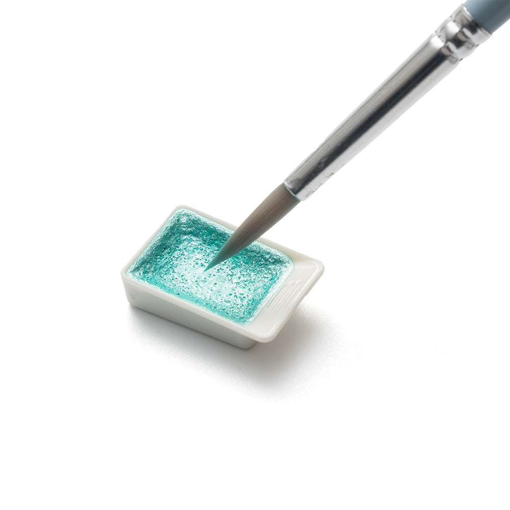 Set Acuarela Metalizada Himi 12 colores + pincel | Gold/Oro