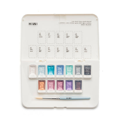 Pack Cocorita La Ranita + Pixie + Acuarela Himi Metalizada Plata
