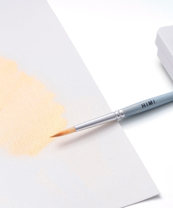 Set Acuarela Metalizada Himi 12 colores + pincel | Silver/Plata