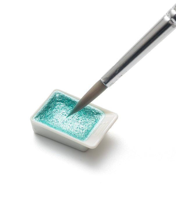 Set Acuarela Metalizada Himi 12 colores + pincel | Silver/Plata