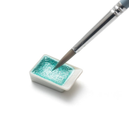 Set Acuarela Metalizada Himi 12 colores + pincel | Silver/Plata