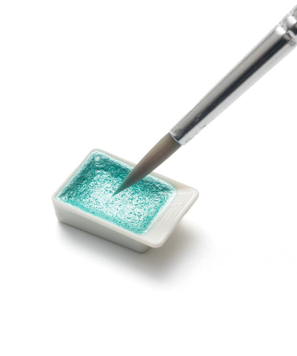 Set Acuarela Metalizada Himi 12 colores + pincel | Pearl/Perlado