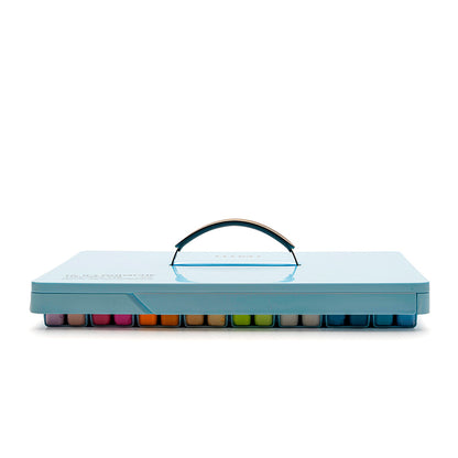 Gouache Himi 112 colores variados | 12 ml | Estuche Celeste (sin pinceles)