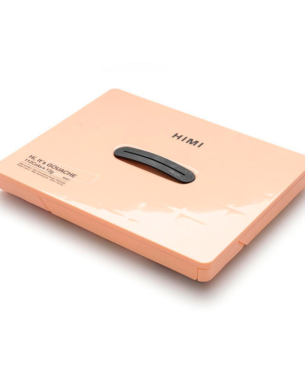 Gouache Himi 112 colores variados | 12 ml | Estuche Damasco (sin pinceles)