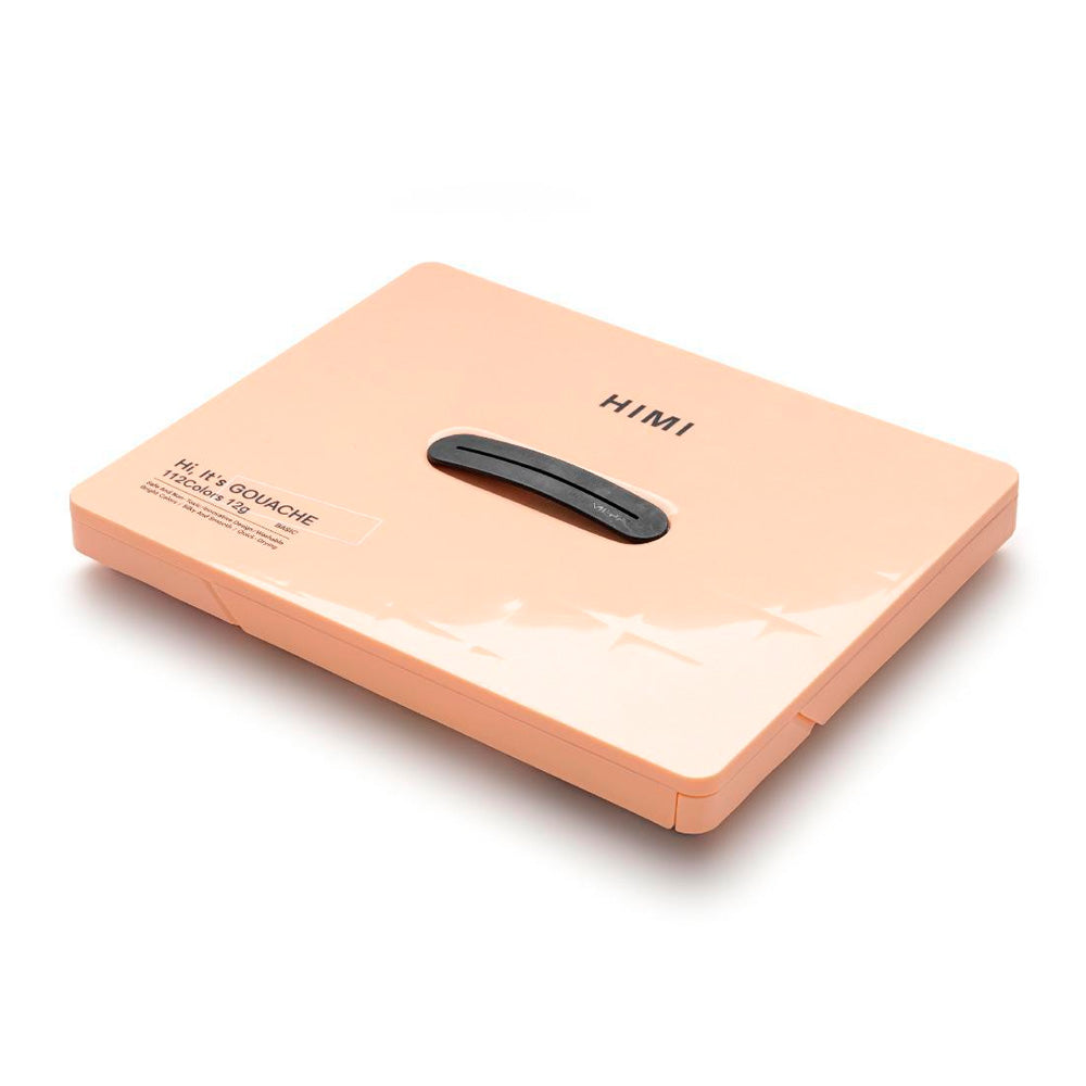 Gouache Himi 112 colores variados | 12 ml | Estuche Damasco (sin pinceles)