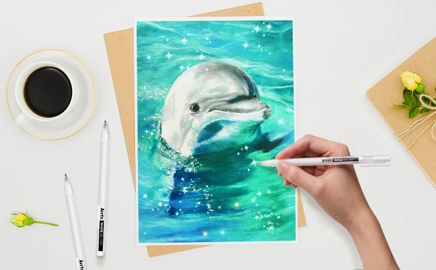 Lápiz Gel Arrtx Blanco