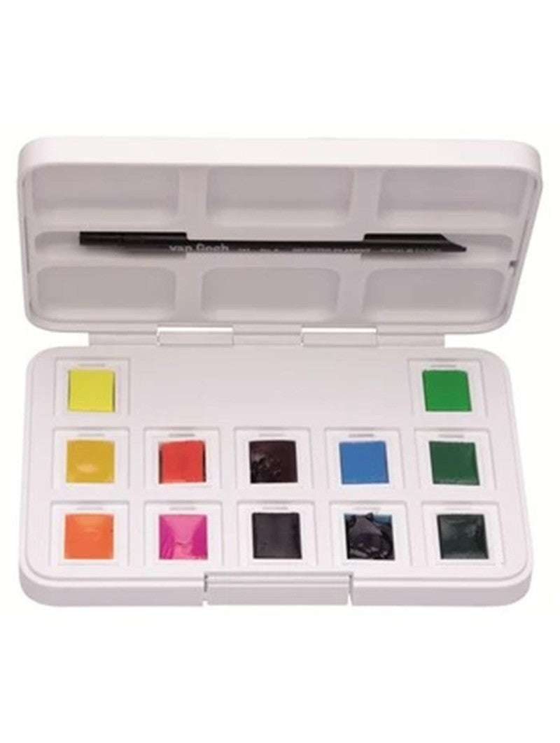 Set Acuarelas 12 colores | Van Gogh Pocket Box | Colores Vibrantes