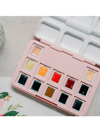 Set Acuarelas 12 colores | Van Gogh Pocket Box | Set Floral Frau Hölle