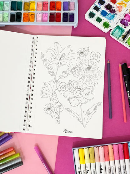 Pack Aflorarte + Pixie | Libros para colorear