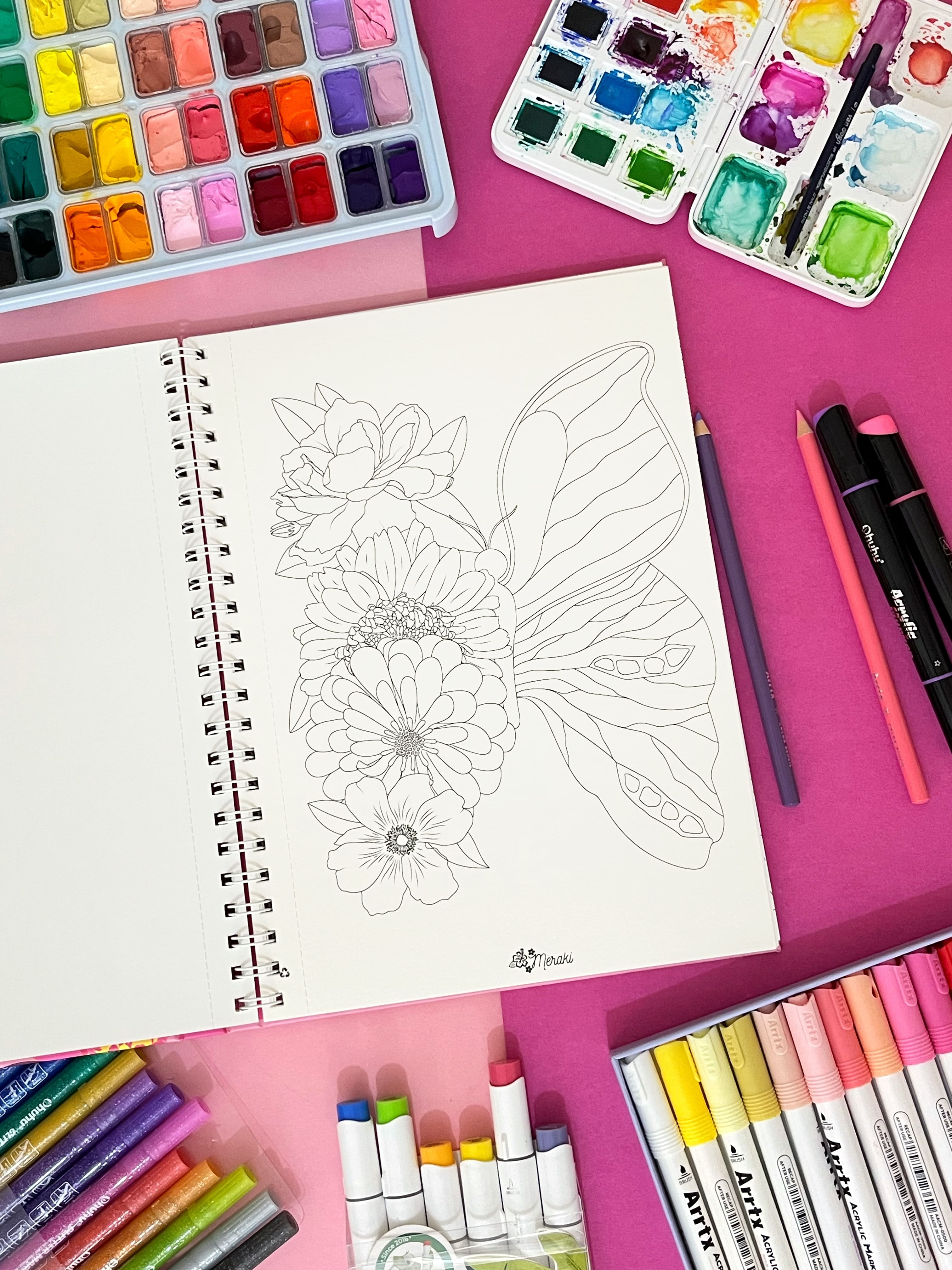 AFLORARTE | Libro para colorear