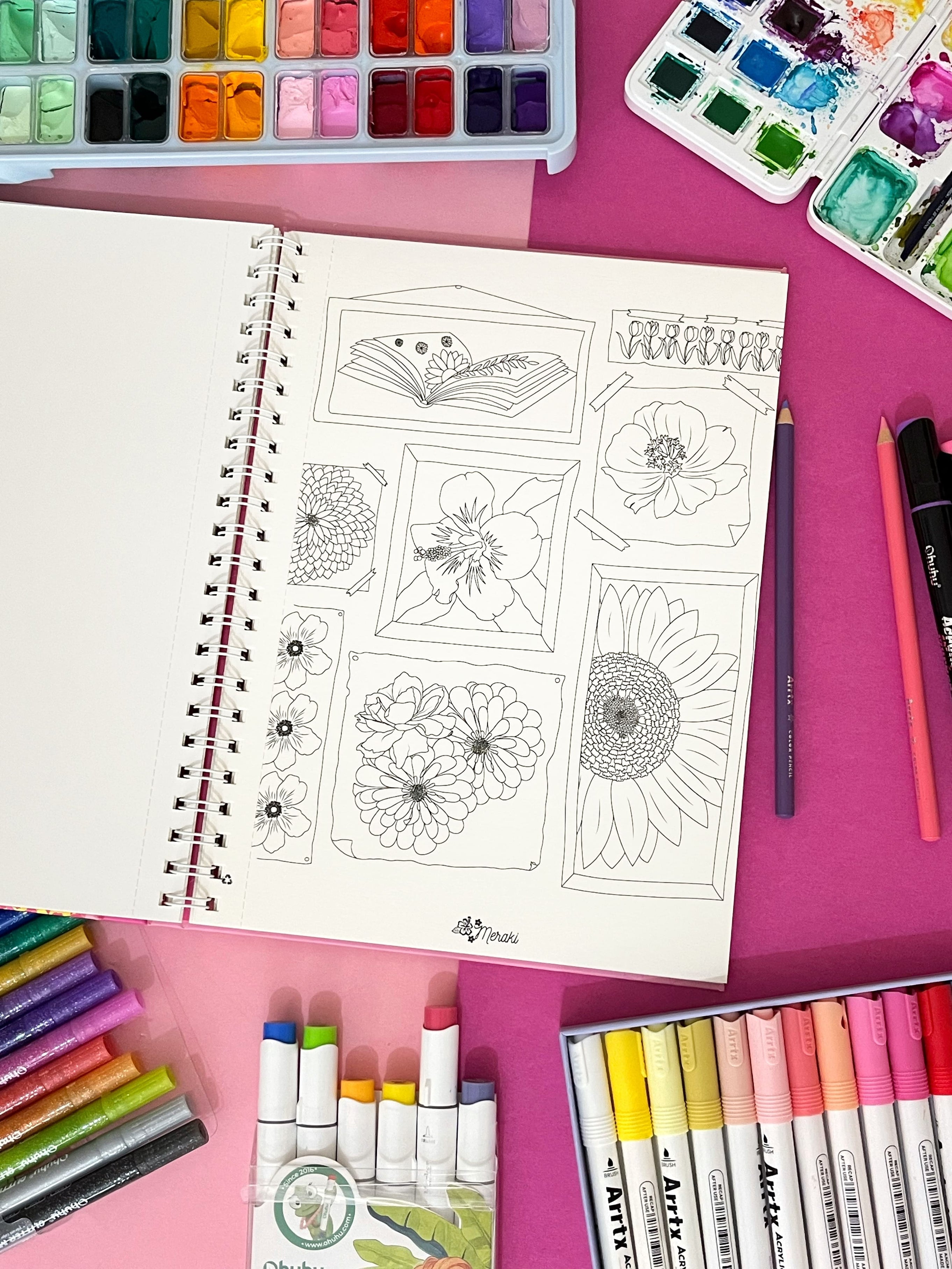 AFLORARTE | Libro para colorear