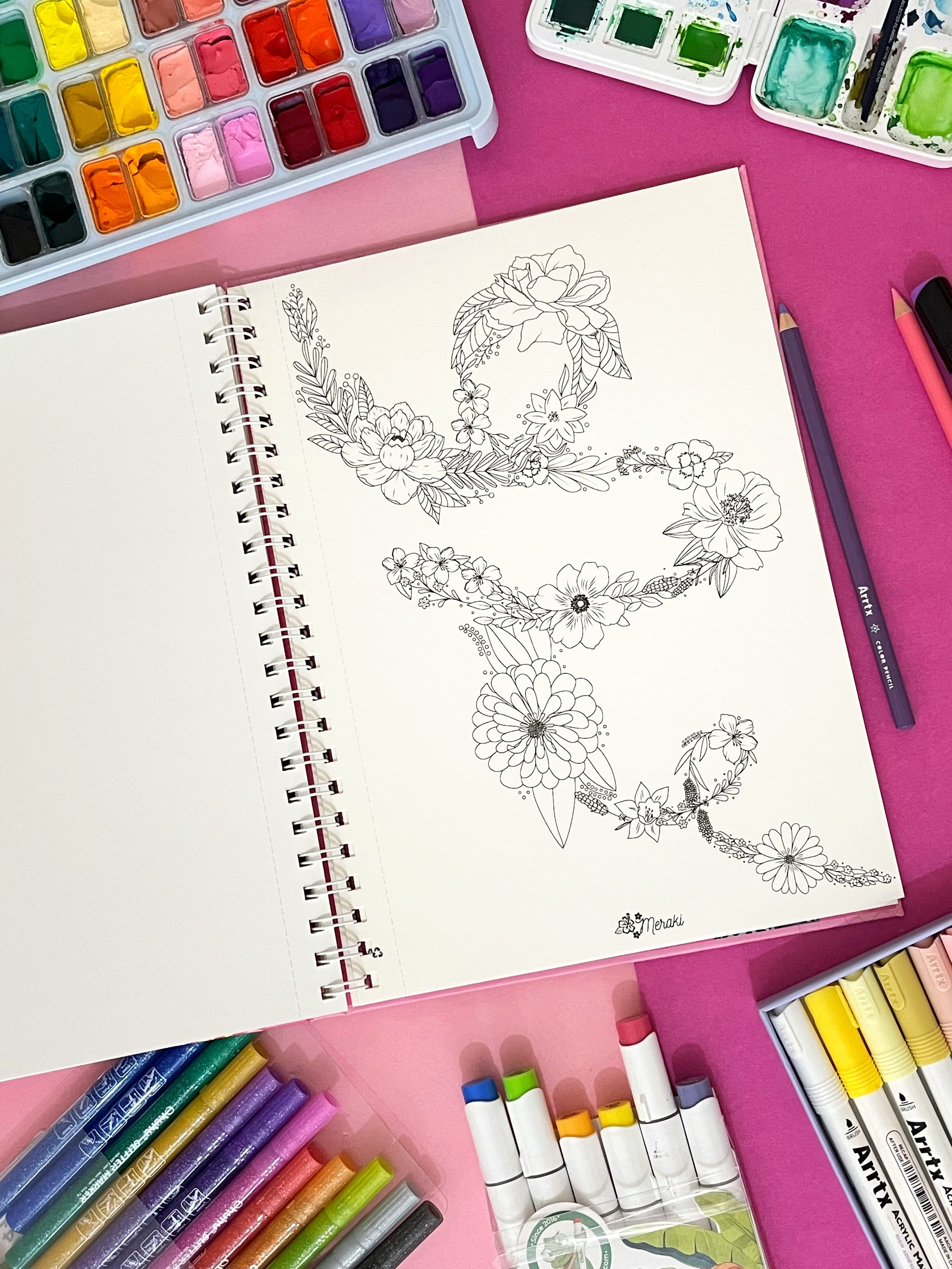 AFLORARTE | Libro para colorear