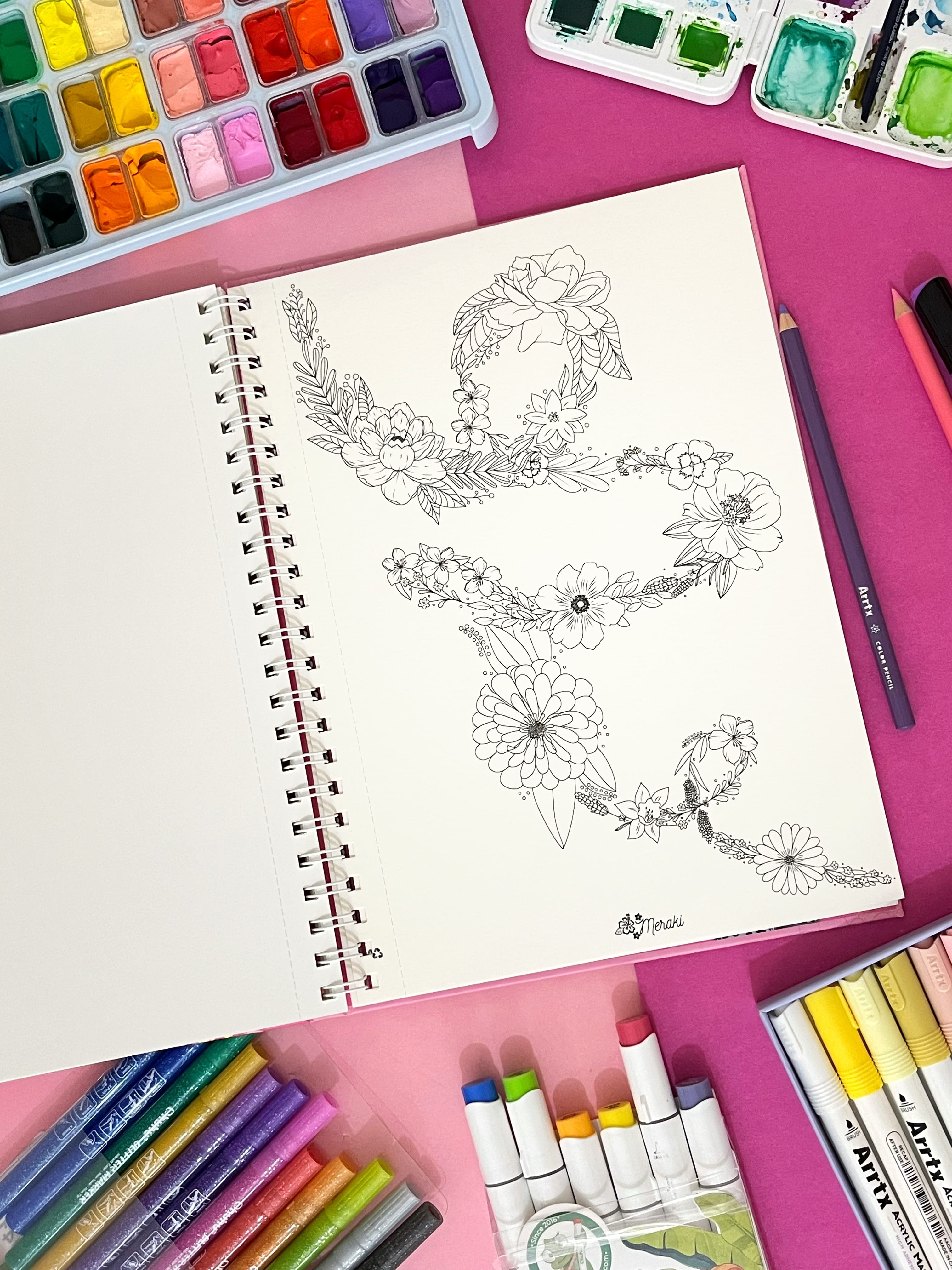 AFLORARTE | Libro para colorear