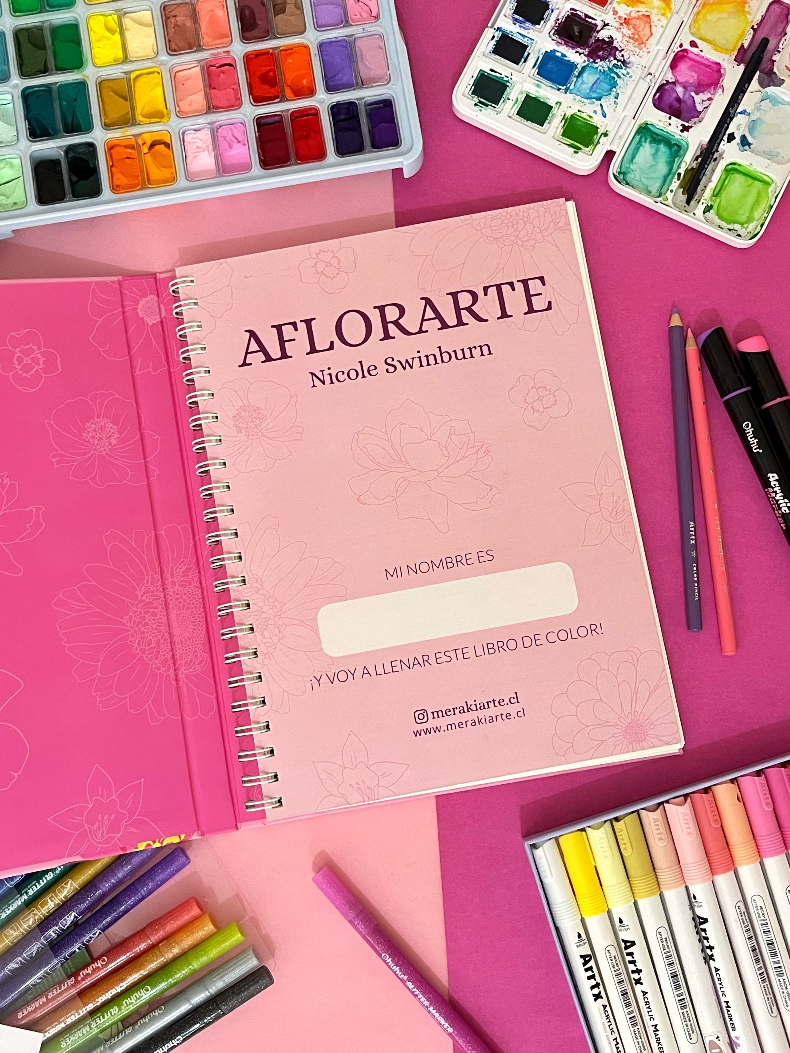 AFLORARTE | Libro para colorear