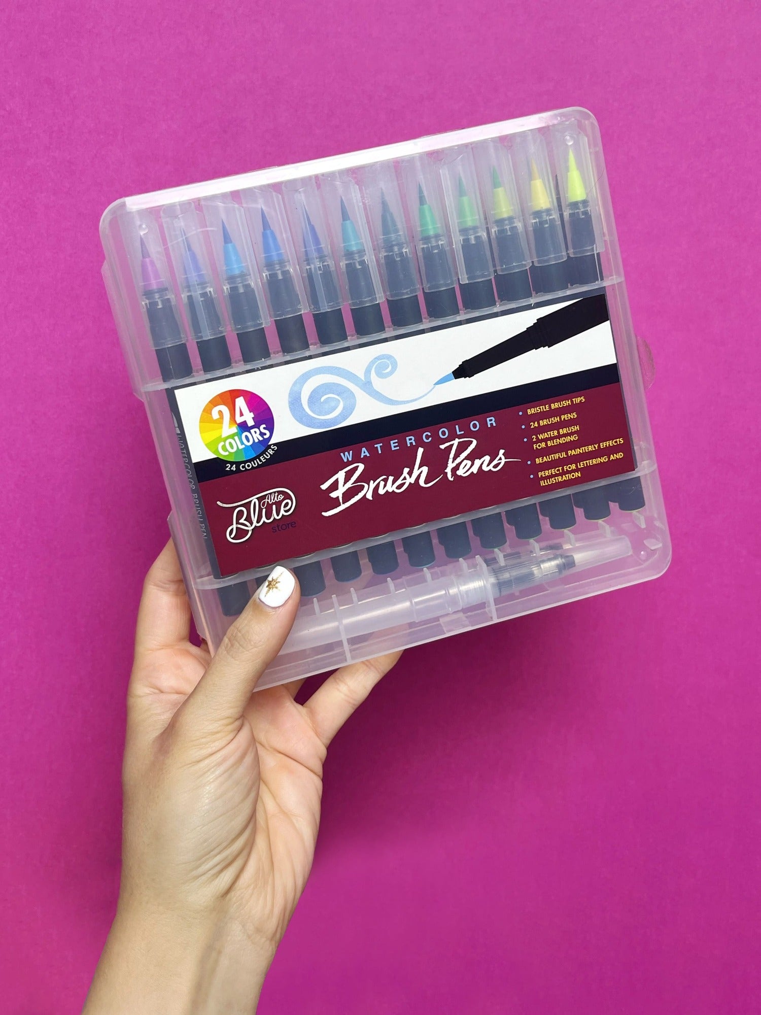 Brush pen Watercolor Altoblue (Punta pincel acuarelables)