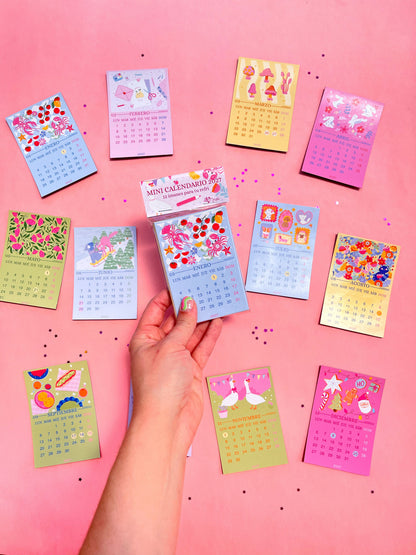 Calendario de Imán Ilustrado Meraki 2027 🌸