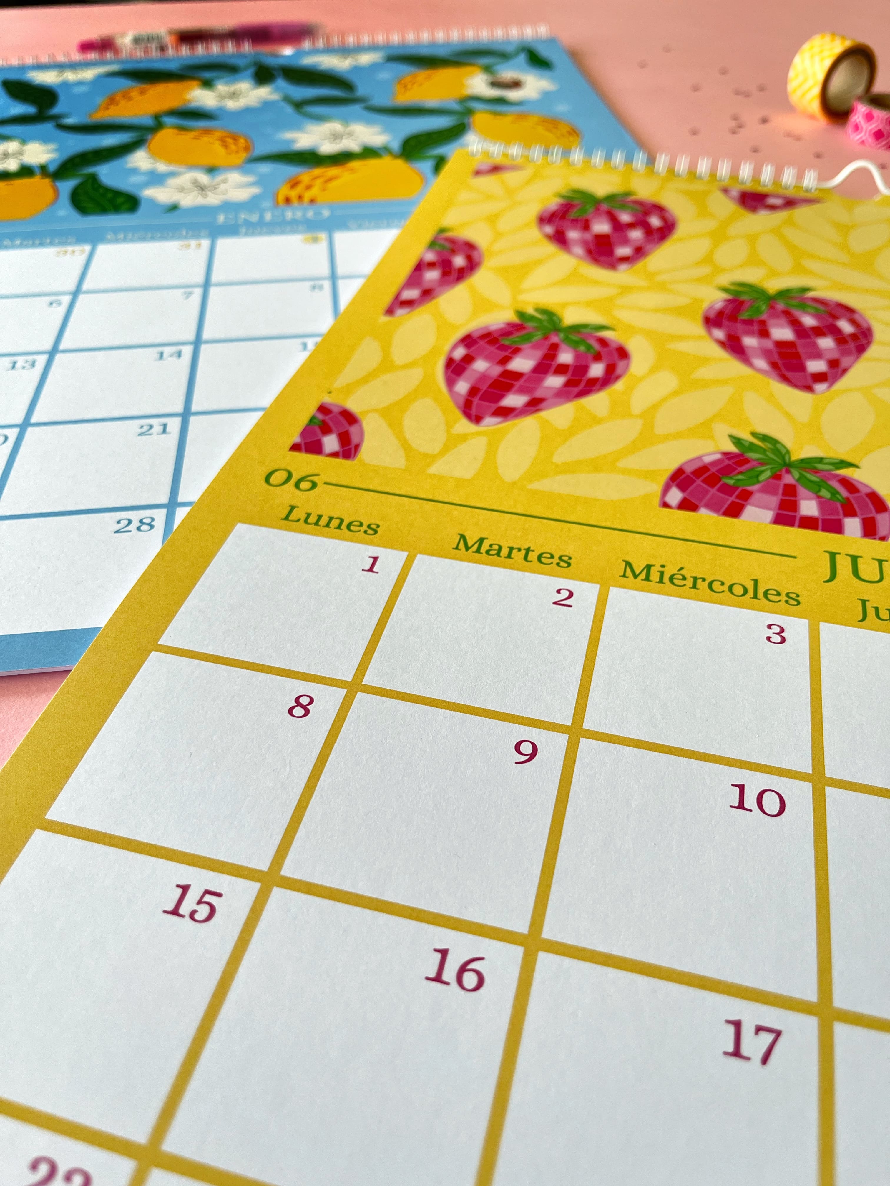 Calendario Ilustrado Meraki 2026 - Vivir Bonito 🌸