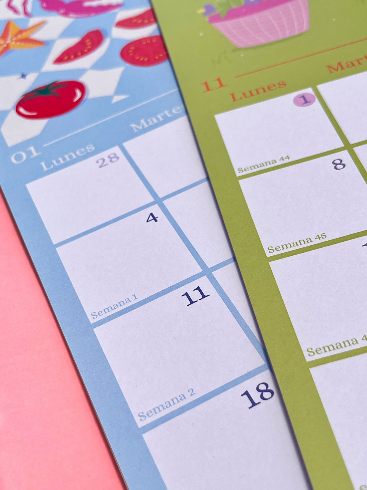 Calendario de Pared Ilustrado Meraki 2027 🌸