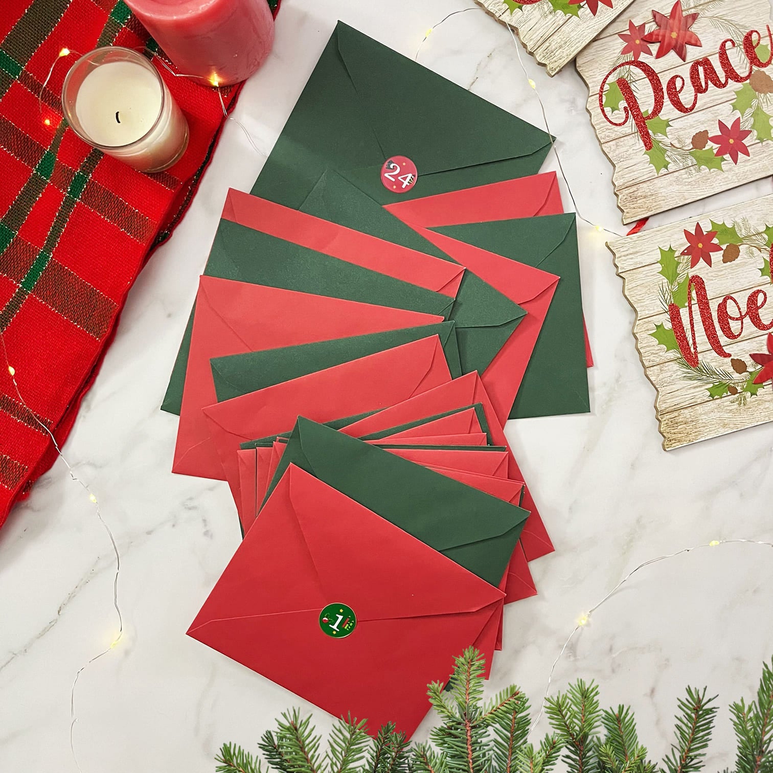 CALENDARIO DE ADVIENTO 2024: 24 ilustraciones coloreables