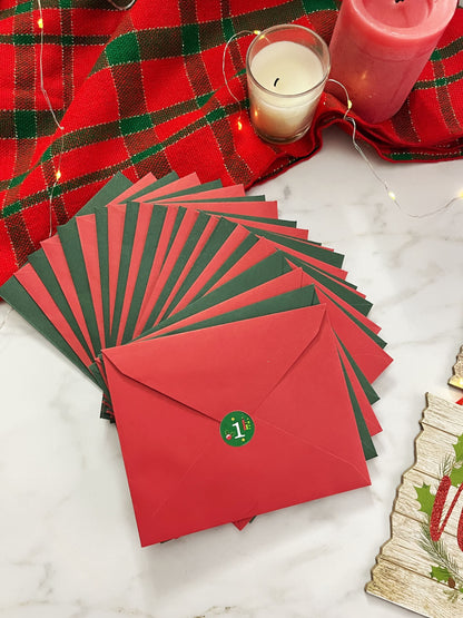 CALENDARIO DE ADVIENTO 2024: 24 ilustraciones coloreables