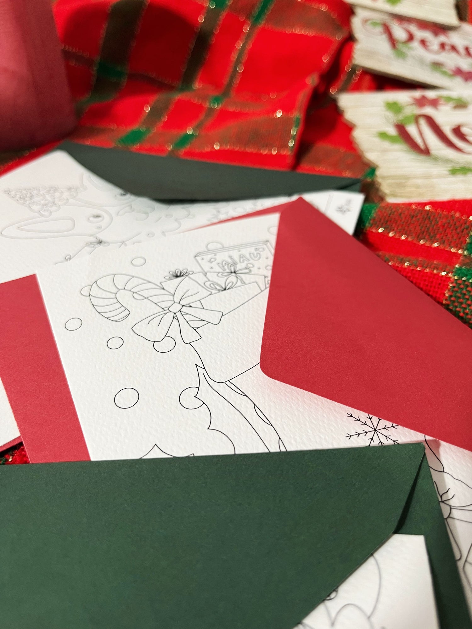 CALENDARIO DE ADVIENTO 2024: 24 ilustraciones coloreables