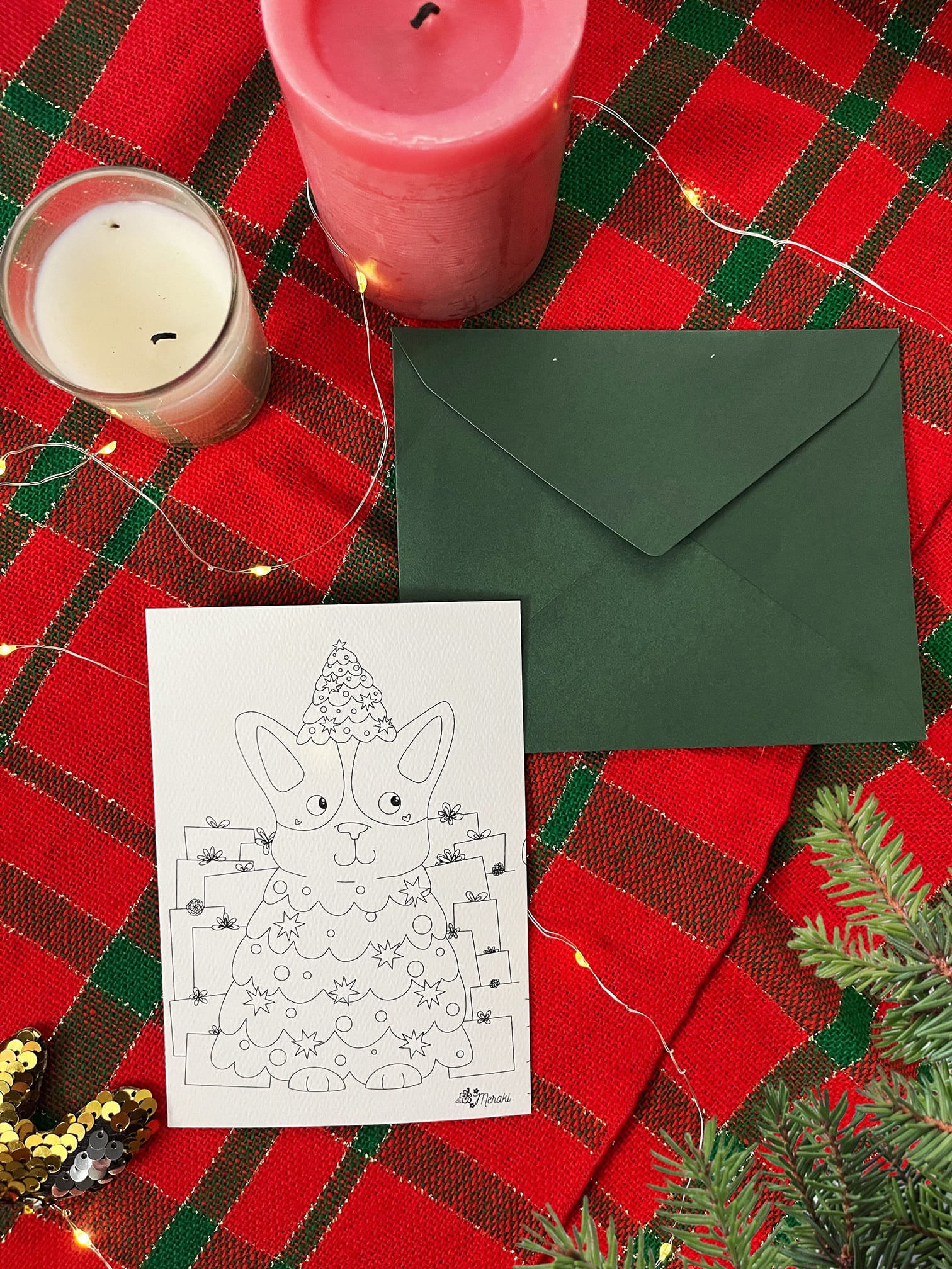 CALENDARIO DE ADVIENTO 2024: 24 ilustraciones coloreables