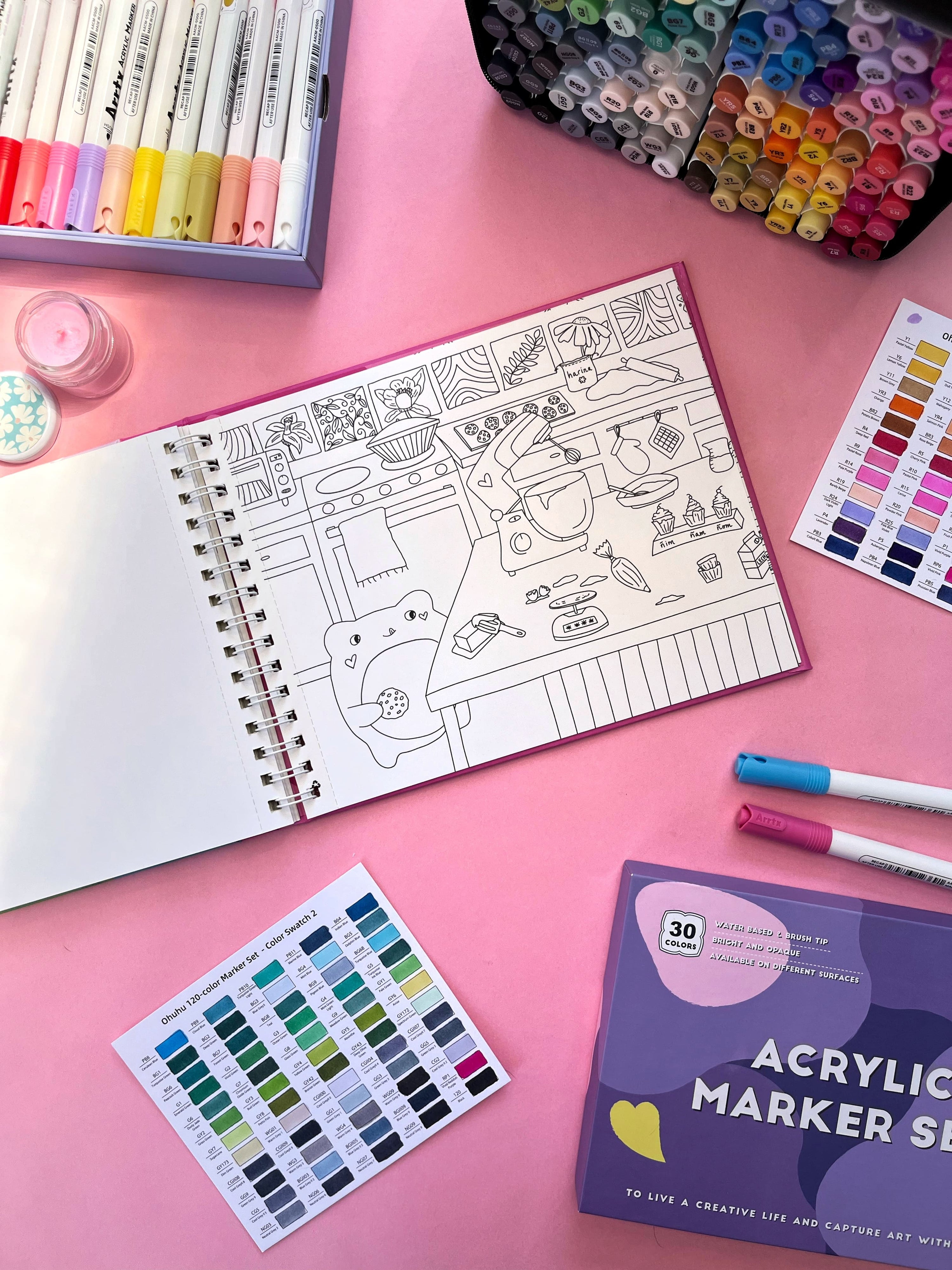 Pack Pixie + Cocorita La Ranita | Libros para colorear