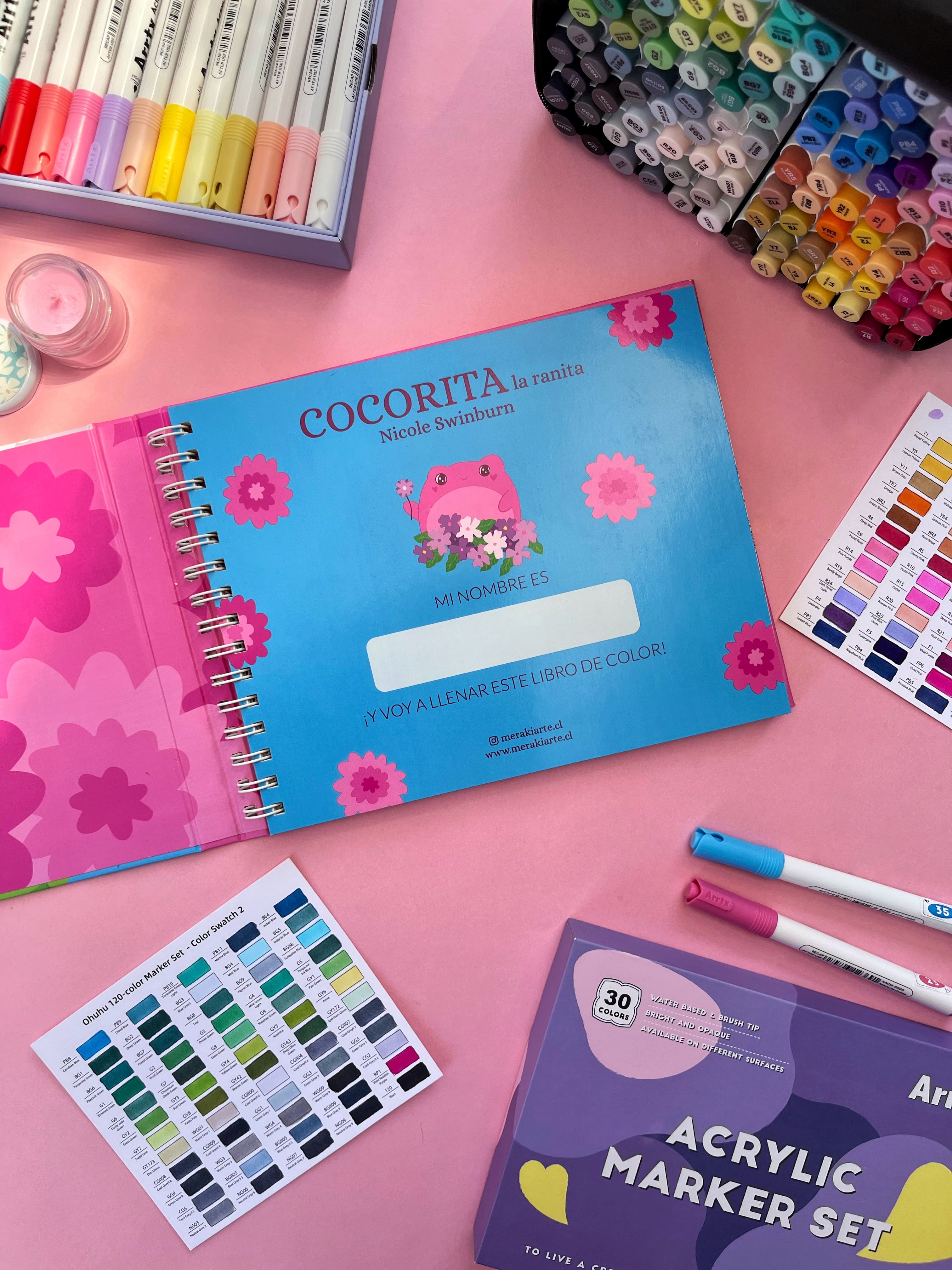 COCORITA LA RANITA | Libro para colorear