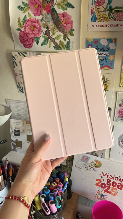 Carcasa Ilustrada Jarrón con Flores | iPad Gen. 5 - 6 / Air 1 - 2 con ranura para Apple Pencil