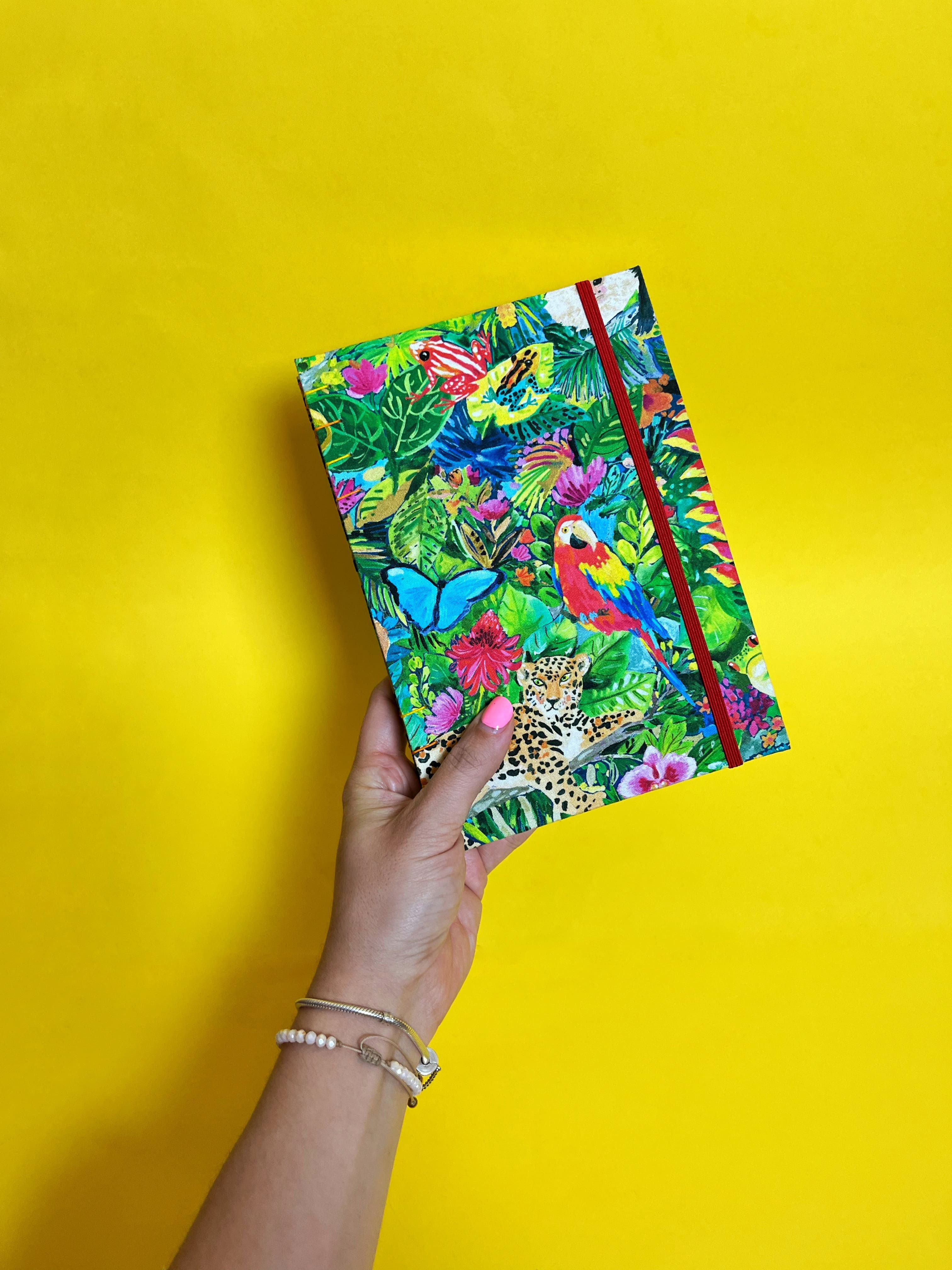 Sketchbook Acuarela Tamaño A5 Vertical | Jungla Tropical