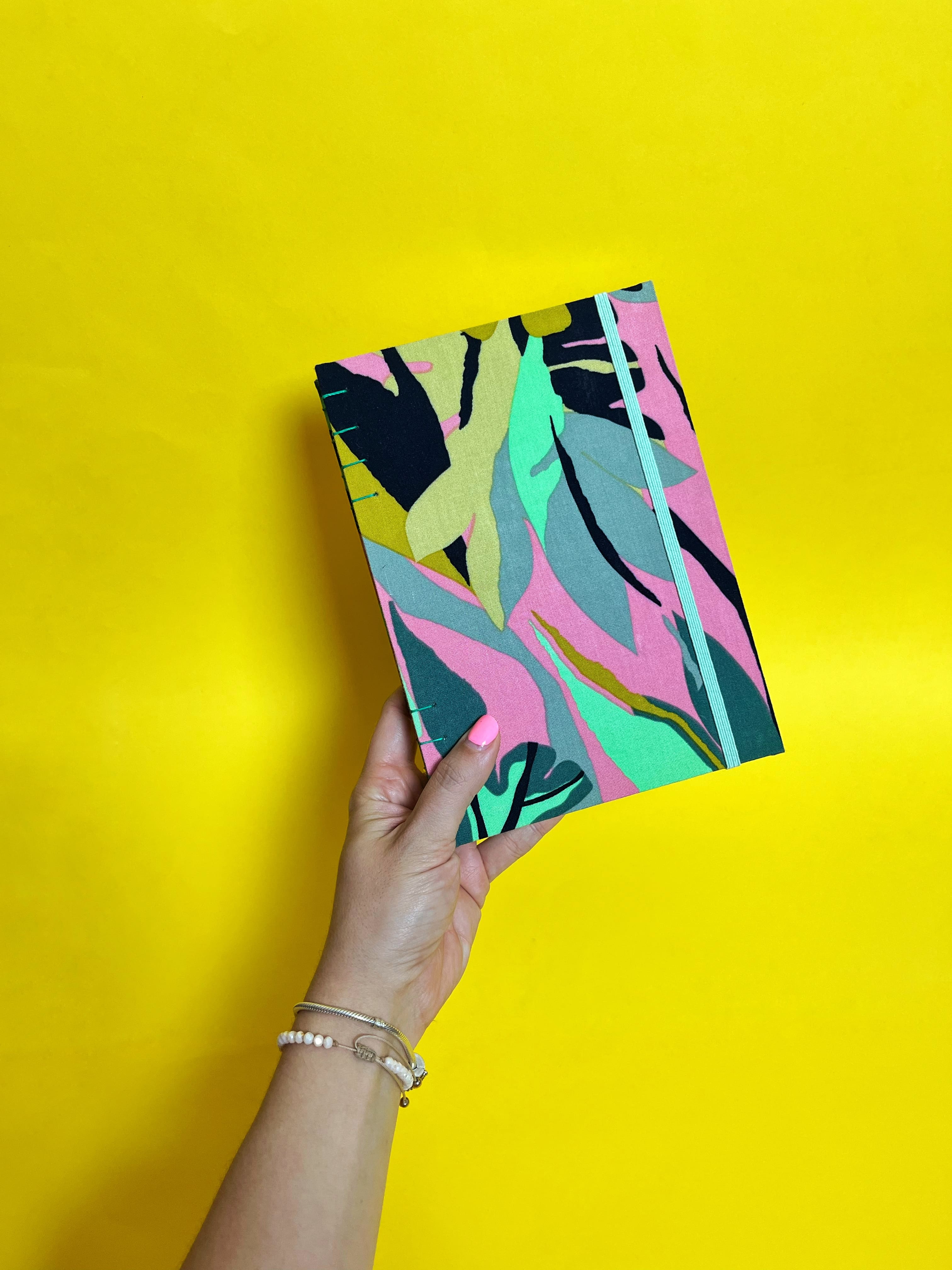 Sketchbook Acuarela Tamaño A5 Vertical | Jungla Rosa