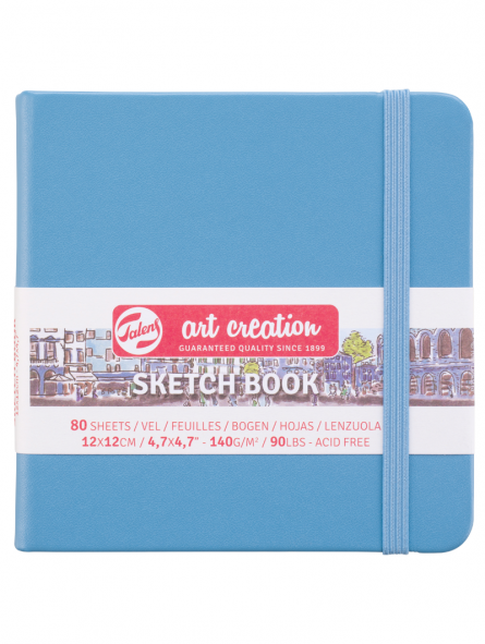 Sketchbook Art Creation Azul Lago | 140gr, 80 hojas | 2 tamaños