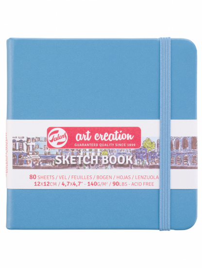 Sketchbook Art Creation Azul Lago | 140gr, 80 hojas | 2 tamaños