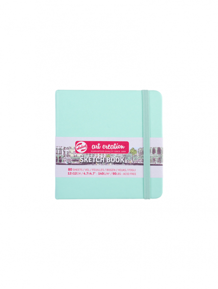 Sketchbook Art Creation Menta Fresca | 140gr, 80 hojas | 3 tamaños