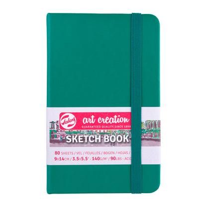 Sketchbook Art Creation Verde Bosque | 140gr, 80 hojas | 9x14 cm