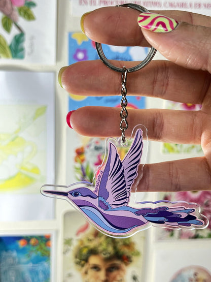 Llavero Colibrí