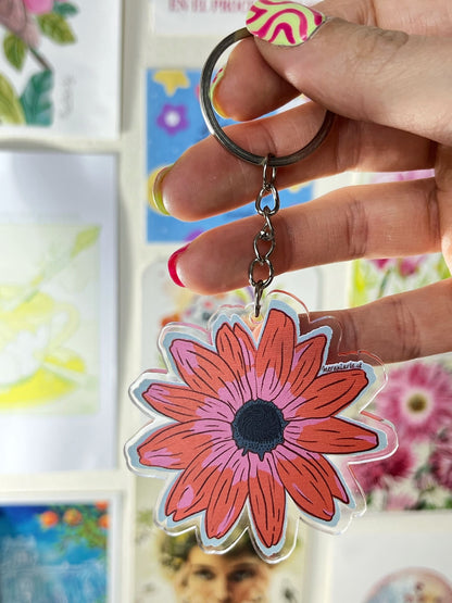 Llavero Flor Rudbeckia