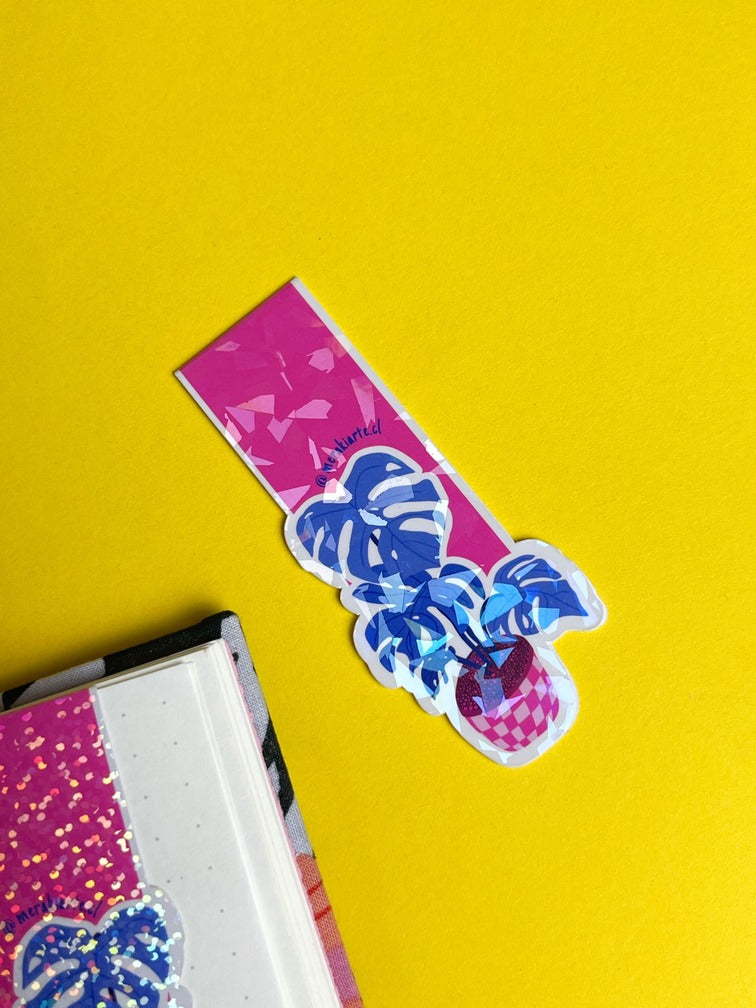 Marcapáginas Imantado | Monstera