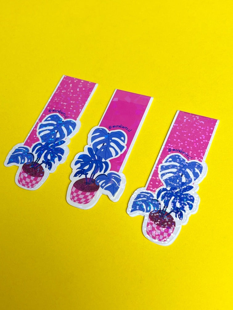 Marcapáginas Imantado | Monstera