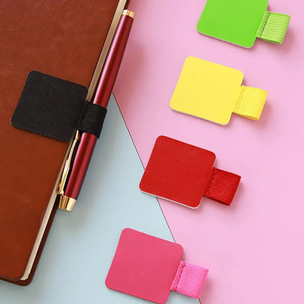 Portalápices Elástico Autoadhesivo Para Libretas | Pen Holder | 9 colores