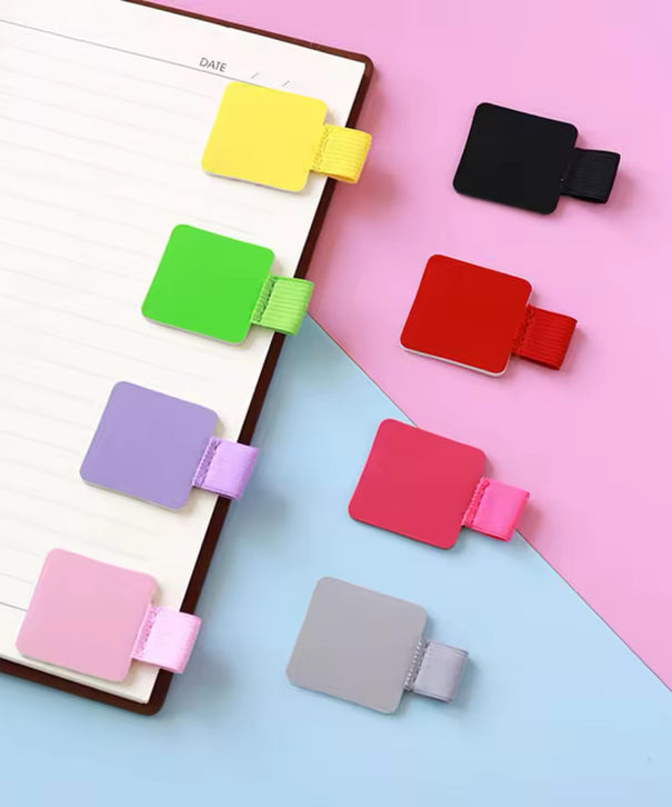 Portalápices Elástico Autoadhesivo Para Libretas | Pen Holder | 9 colores