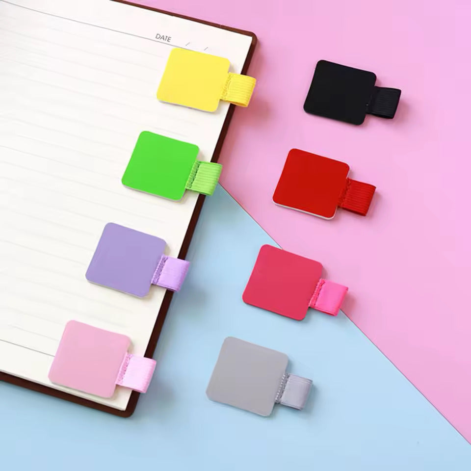 Portalápices Elástico Autoadhesivo Para Libretas | Pen Holder | 9 colores