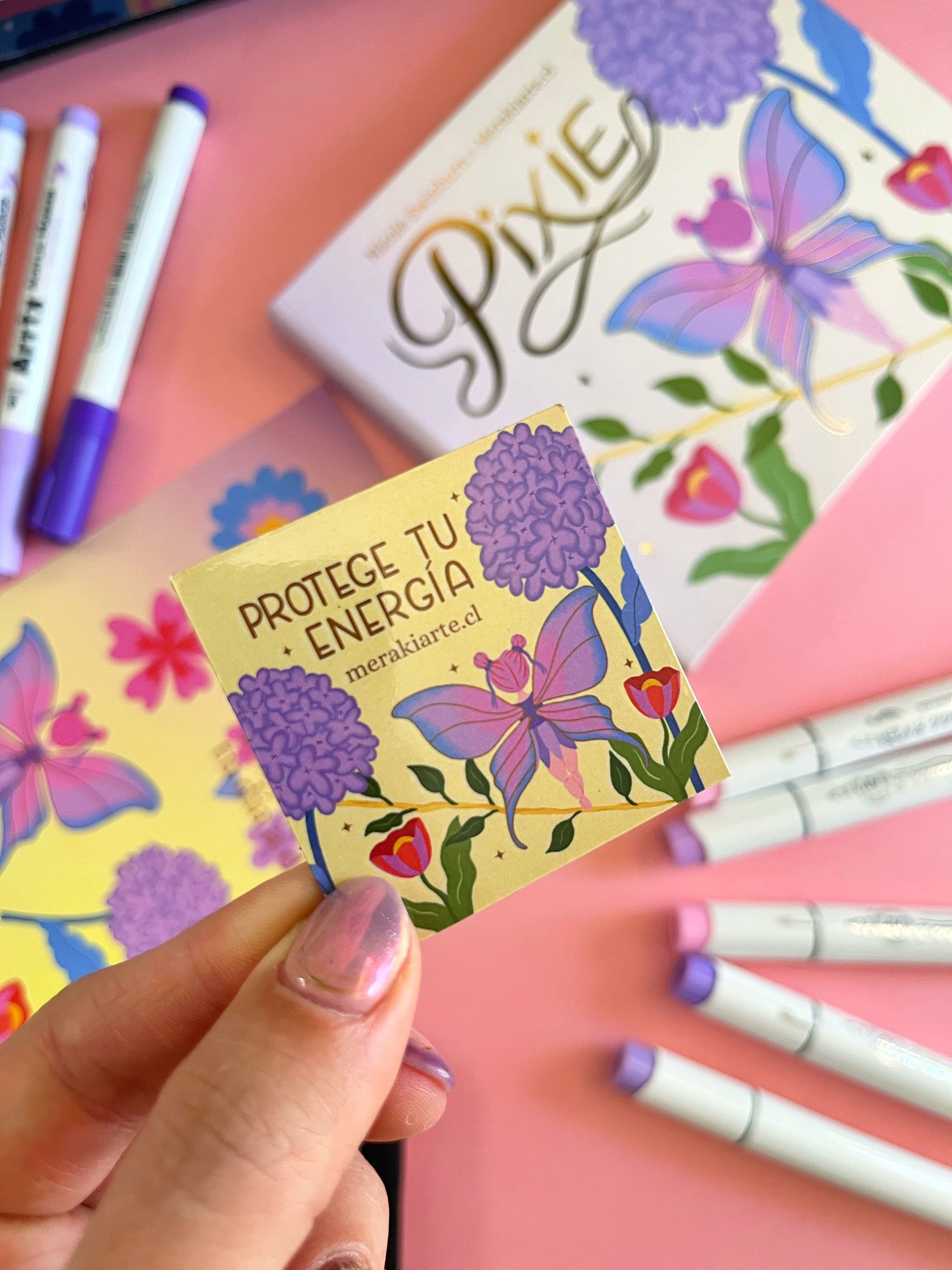 PIXIE | Libro pocket para colorear ✨