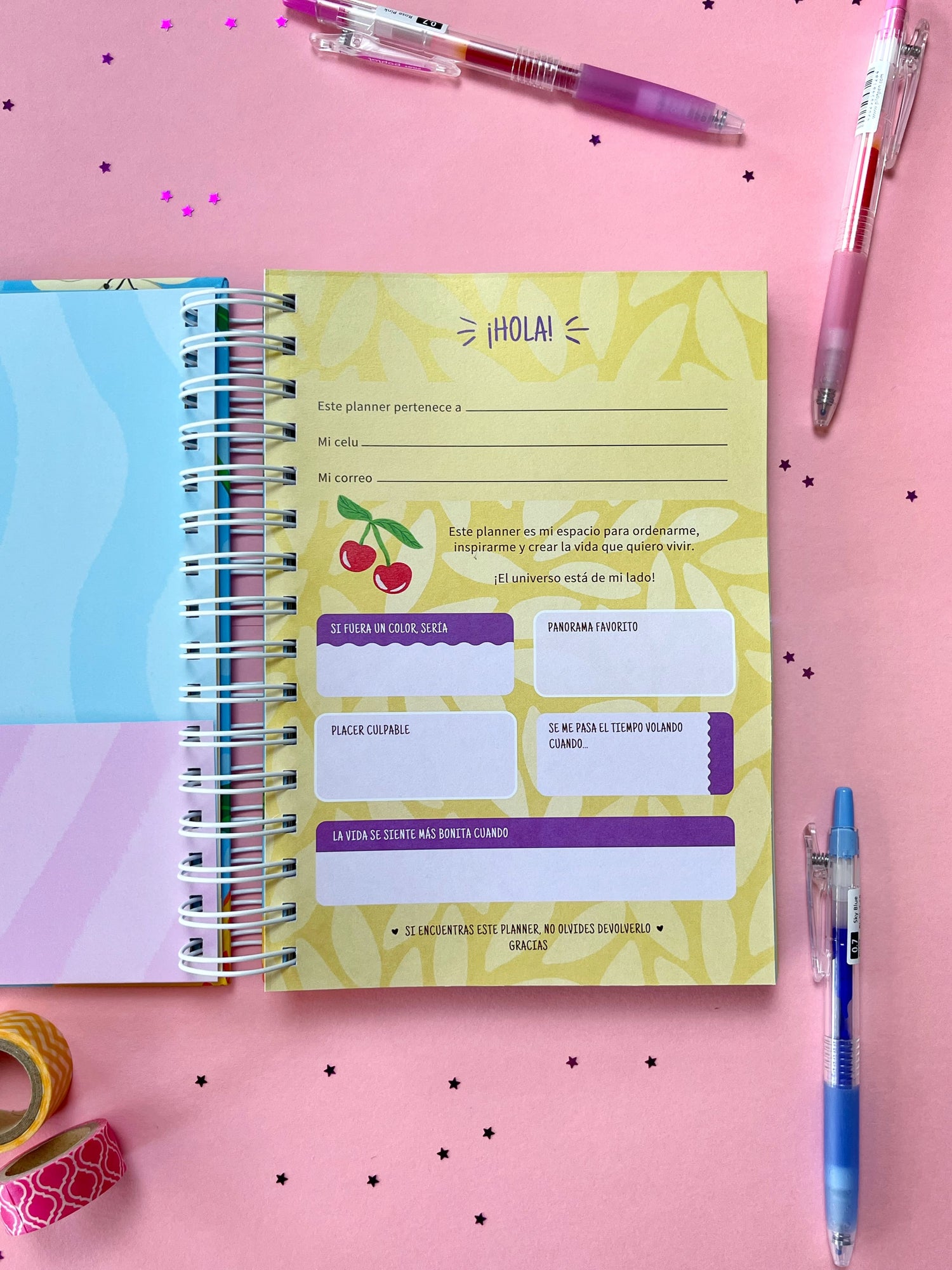 &quot;Creer en mi&quot; 🐠✨ - Planner Meraki Sin Fechas