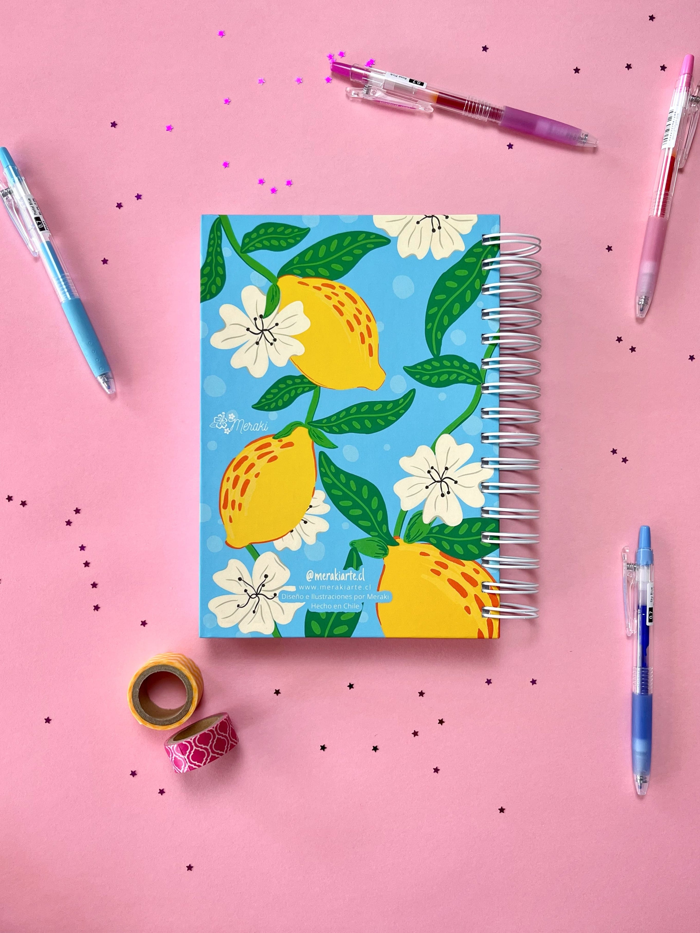 "Si la vida te da limones" 🌿 - Planner Meraki Sin Fechas