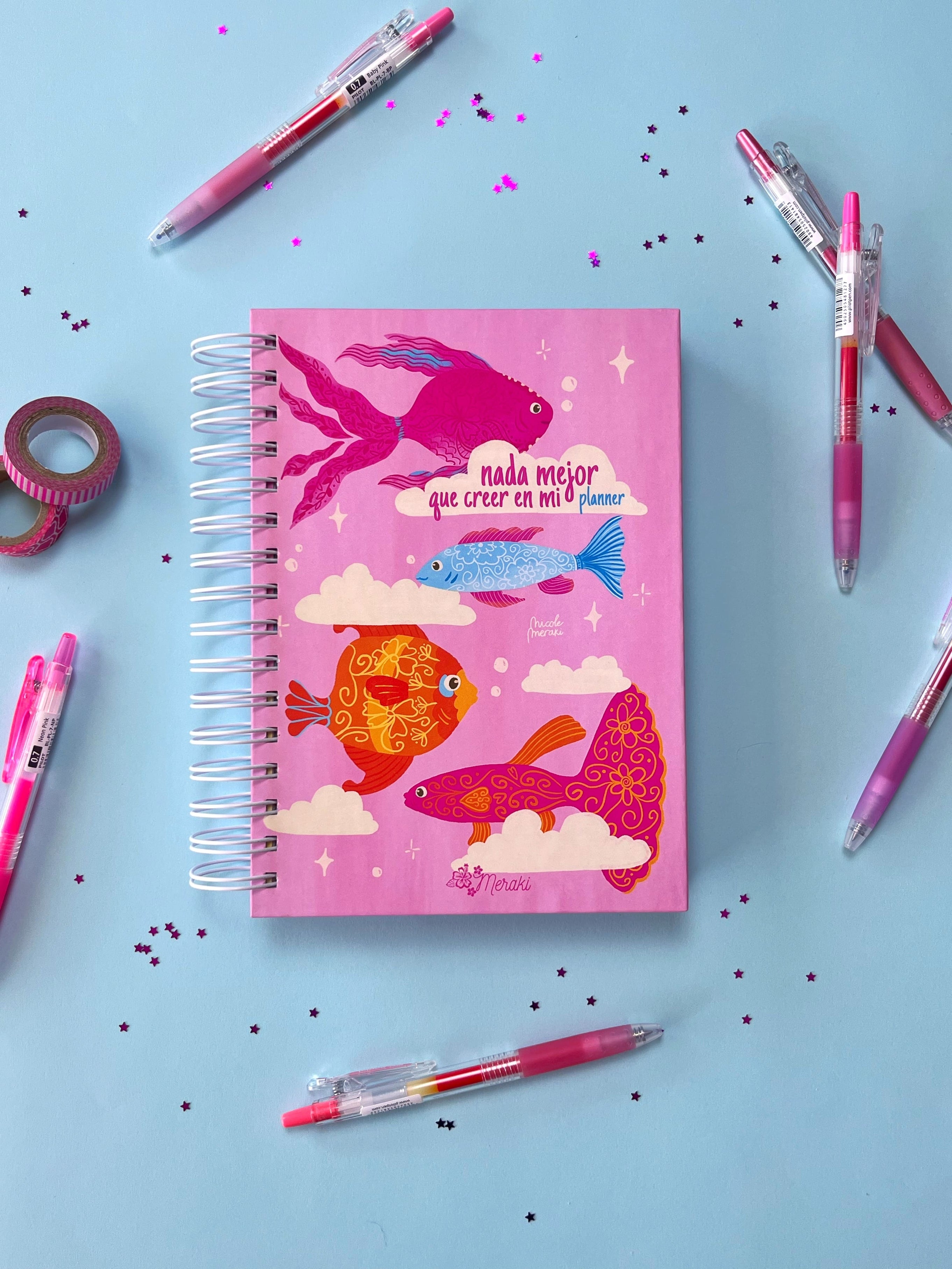 "Creer en mi" 🐠✨ - Planner Meraki Sin Fechas