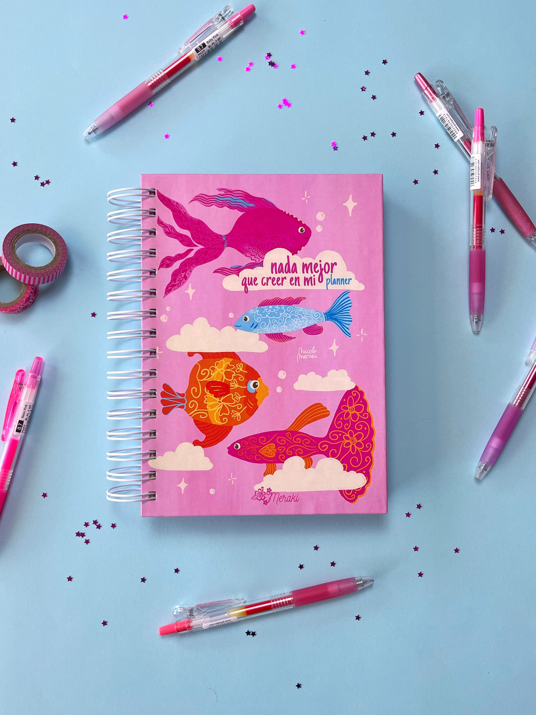 &quot;Creer en mi&quot; 🐠✨ - Planner Meraki Sin Fechas