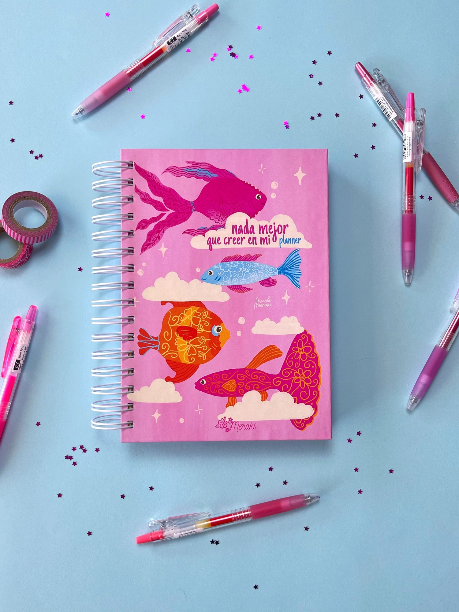 &quot;Creer en mi&quot; 🐠✨ - Planner Meraki Sin Fechas
