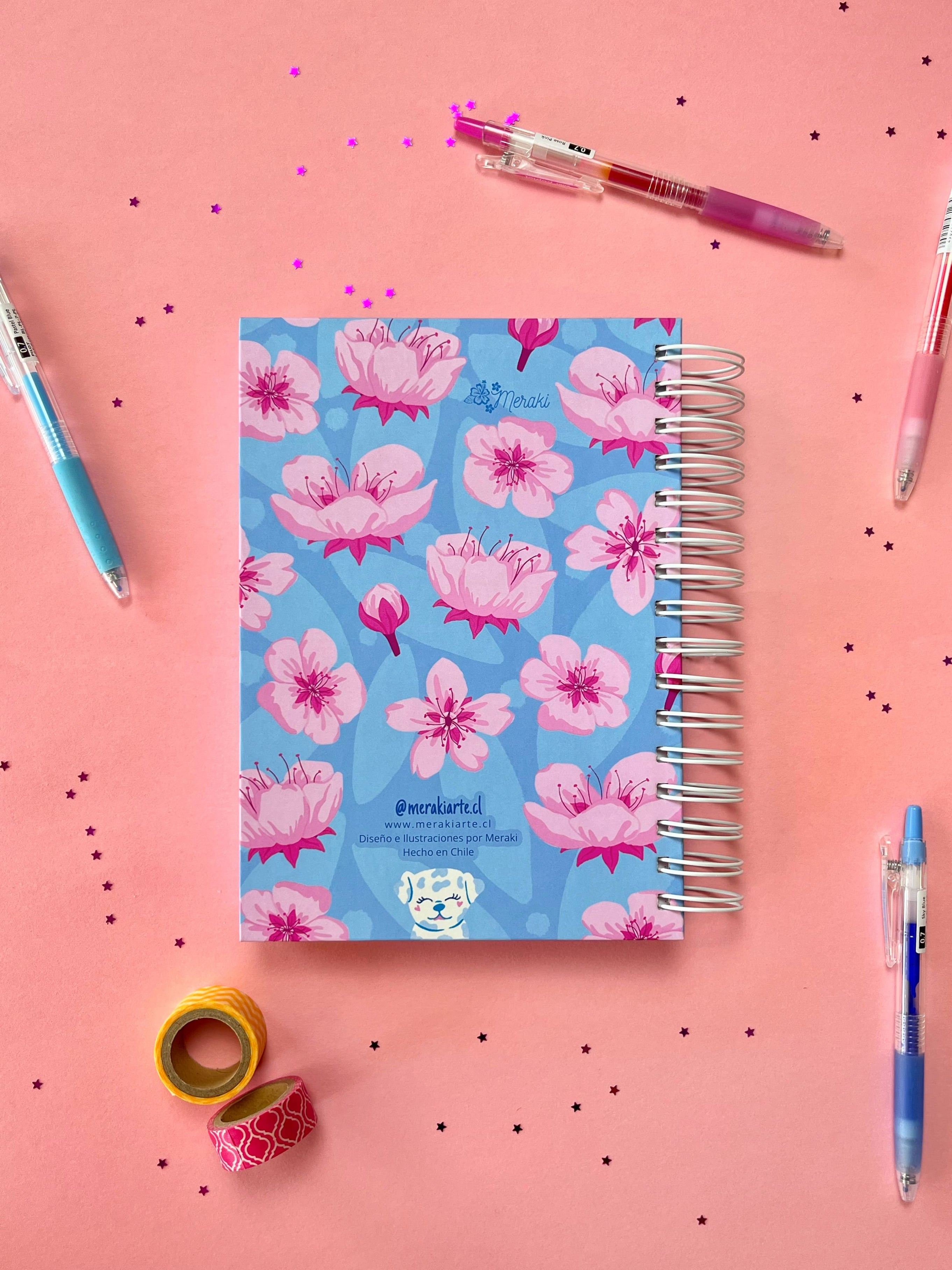 "Cuatro patitas" 🐶🐾 - Planner Meraki Sin Fechas