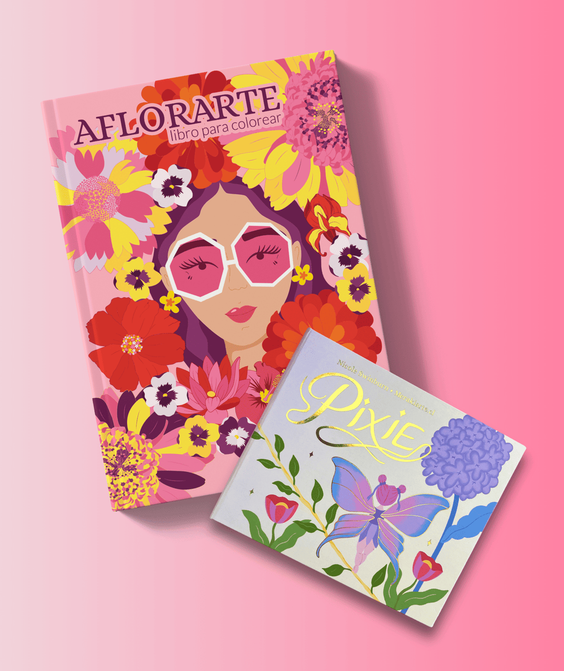 Pack Aflorarte + Pixie | Libros para colorear